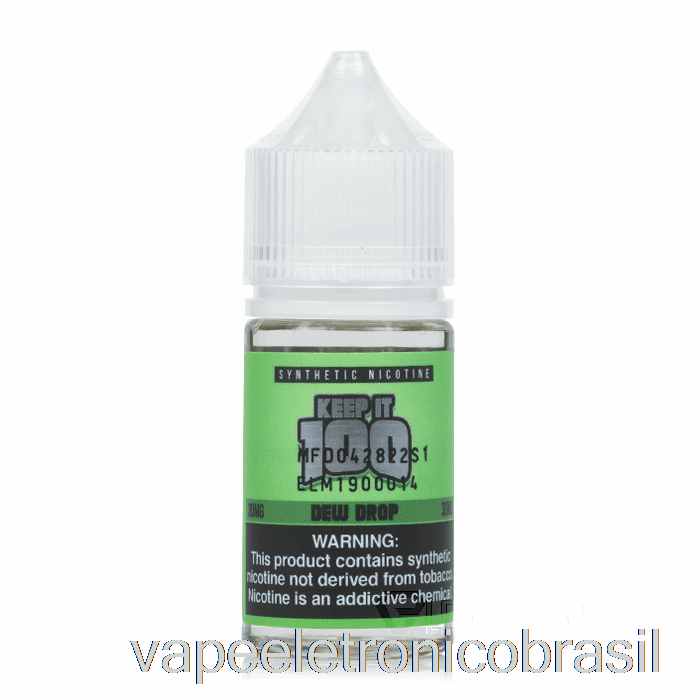 Gota De Orvalho Vape Vaporesso - Mantenha 100 Sais - 30ml 50mg